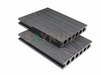 3D EMBOSSING DURABLE WOOD-PLASTIC COMPOSITE DECKING