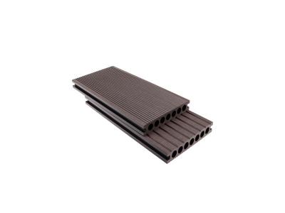 Wood-Plastic Composite Flooring Technics and Coffee Color external wpc decking