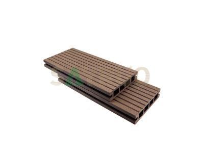 waterproof decking outdoor hollow wood plastic composite decking wpc board decking