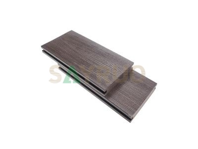 Composite WPC decking boards 3D embossing wood grain