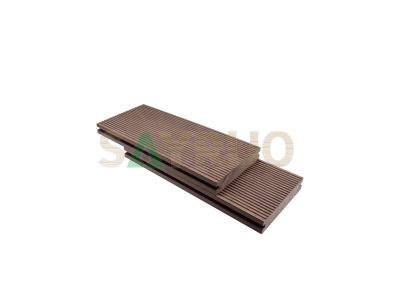 Cheap Anti-crack wpc solid decking wood plastic composite outdoor board