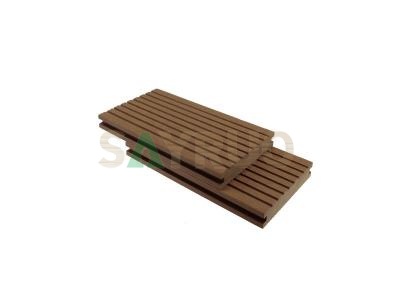 25*140mm Fade Resistant Wood plastic Composite Decking Outdoor Best Price