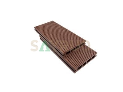 swimming pool and balcony outdoor waterproof hollow wood plastic composite outdoor decking