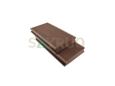 30*150mm solid UV-resistant wpc decking wood plastic composite decking for outdoor