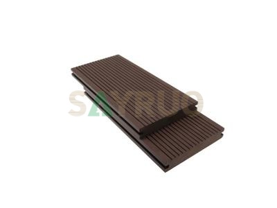 20*146mm solid wpc decking Anti-crack wood plastic composite boards for outdoor