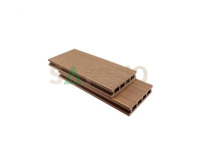 good price waterproof crack-resistant composite decking manufacturers china wpc wood plastic 150*25mm