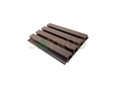 WPC Exterior Wall Cladding WPC Great Wall Panels Decorative Wood Plastic Composite Wall Board 211*28mm
