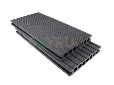 composite decking manufacturers china Wpc composite wood hollow decking board