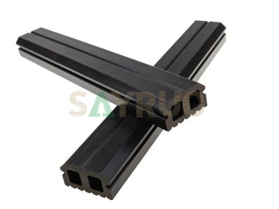 Wpc wood plastic composite joist rail wpc decking rail joist factory