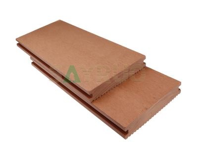 UV-resistant solid wpc decking Wood Plastic Composite Outdoor Deck Flooring or garden decking