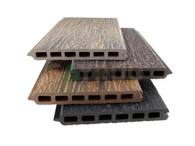 woodgrain embossed WPC Wood plastic composite fencing board