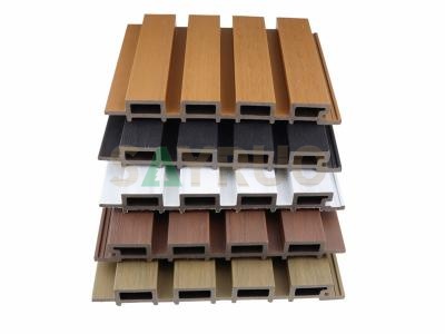 eco-friendly exterior wall panels Great wood Plastic Composite Garden Cladding Exterior Waterproof Wpc Wall Panel