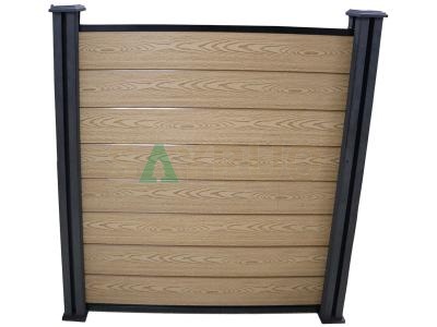Privacy Decorative Outdoor Garden Fence Wood Composite WPC Fence Panels