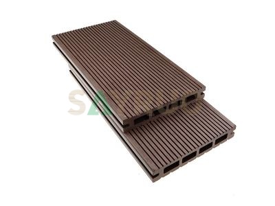 plastic composite wood decking board