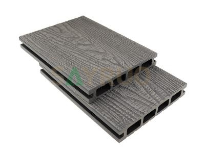3D embossing wpc decking