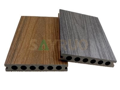 China manufacturer anti-worm composite co-extrusion decking outdoor wpc