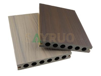 China manufacturer anti-worm composite co-extrusion decking outdoor wpc