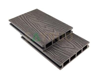 100% Recyclable WPC Decking Wood Plastic Composite Flooring