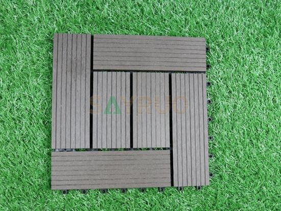 Outdoor Interlocking decking tiles