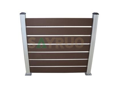 Outdoor Private Composite WPC Fence Boards