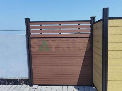 Woodgrain Composite Fencing Panel 1.83m
