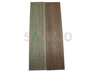 embossed woodgrain composite decking