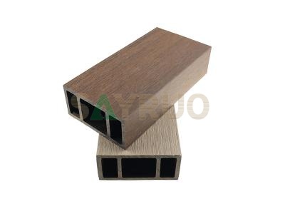 WPC Wood Plastic Composite Tube Product Partition Timber Batten Profile