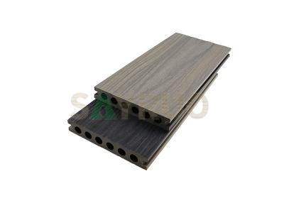 New tech Outdoor wpc decking wpc portable co-extrusion balcony waterproof decking