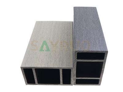 Rectangular Natural WPC Timber Tube