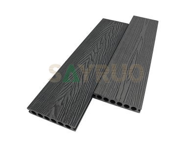 embossed woodgrain composite decking