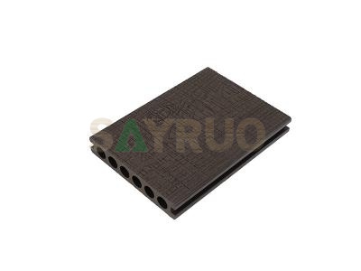 embossed woodgrain composite decking