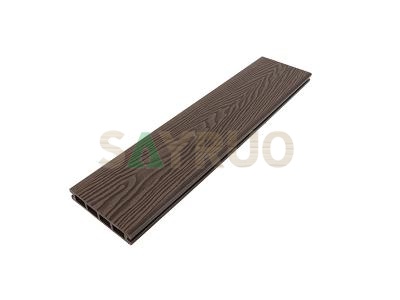 embossed woodgrain composite decking