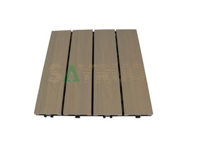 Composite Tile Set WPC Decking Tiles