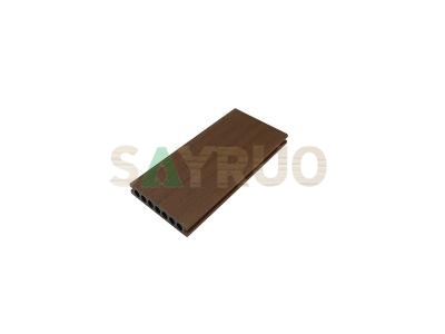 Co Extrusion Decking Composite Decking Hollow Wood Grain Board Outdoor WPC Decking