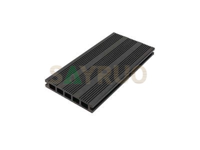 Waterproof Anti-Slip 3D Embossed WPC Wood Plastic Composite Decking for Outdoor Terrace