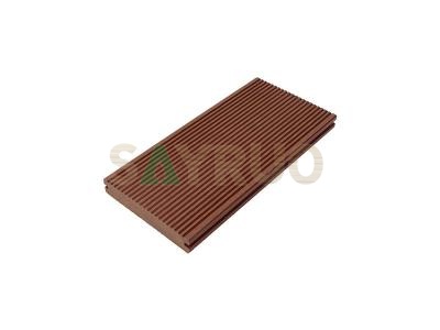 Solid 3D Grain WPC Wood Plastic Composite Decking