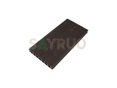 embossed woodgrain composite decking