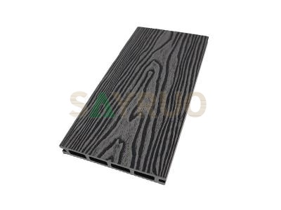 Wood Plastic Composite Decking Floor, Outdoor Decking Flooring Wpc Wood deck