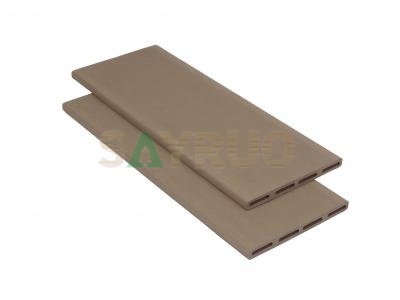 Vertical Weaving Wood Plastic Privacy Fence Modern Decoration WPC Fence Panels