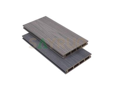 Waterproof Co-extrusion Hollow Wood Plastic Composite Decking Outdoor Decking in Multiple Colors