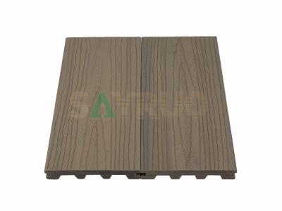 M-Shaped Low-maintenance Waterproof Co-extrusion Outdoor Solid WPC Decking Composite Decking