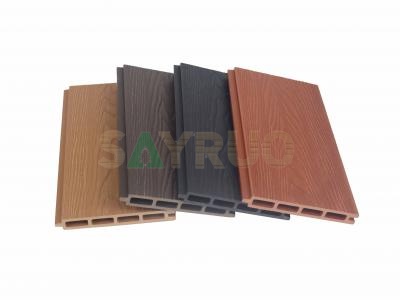 deep embossing wood grain wood plastic composite fence
