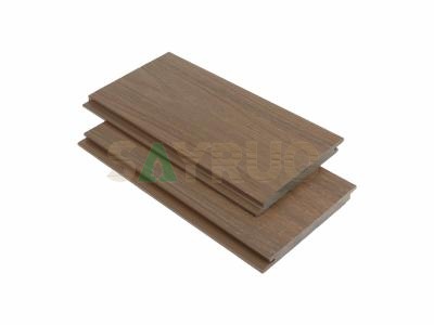 Durable Low Maintenance Outdoor Solid Co-Extruded Wood Plastic Composite Wall Cladding