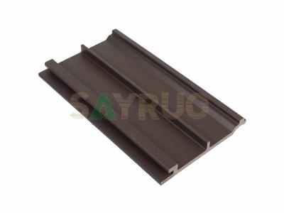 Outdoor Co-extrusion Solid WPC Wall Board - Brushed Surface, Fade & Mold Resistant, Eco-Friendly Material