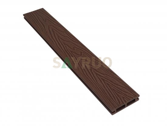wood plastic composite fence