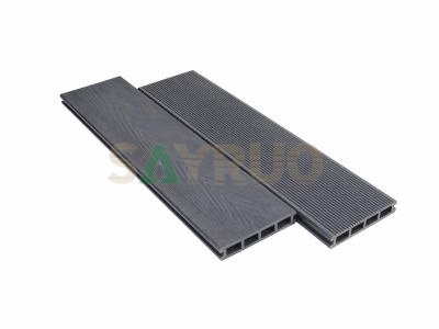 3D wooden grain embossed composite decking