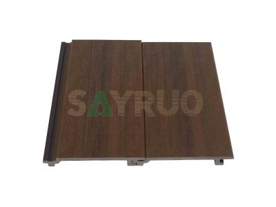 Co-extrusion Brushed  Waterproof Easy Clean Outdoor WPC Wall Cladding for Exterior Walls