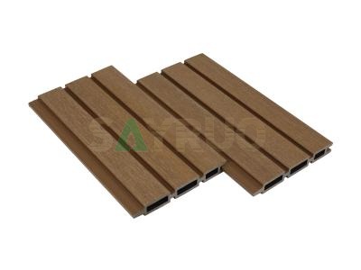 Factory Direct Co-extruded WPC Privacy Fence Outdoor Great Wall Fence