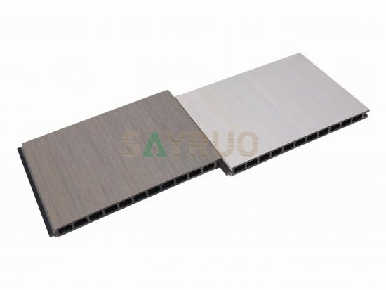 Co-extrusion wood plastic composite fence