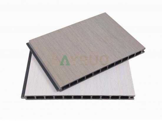 Co-extrusion wood plastic composite fence
